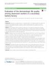 Evaluation of Dermatologic Life Quality Among Cleanroom Workers in a Secondary Battery Factory
