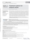 Treatment Options for Alopecia Areata