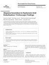 Alopecia Secondary to Hyaluronic Acid Embolization: Trichoscopic Findings