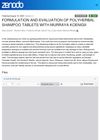 Formulation And Evaluation Of Polyherbal Shampoo Tablets With Murraya Koenigii