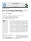 Preparation and Characterization of Minoxidil Loaded Nanostructured Lipid Carrier Gel for Effective Treatment of Alopecia