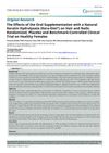 The Effects of Oral Supplementation with a Natural Keratin Hydrolysate (Kera-Diet) on Hair and Nails: Randomized, Placebo and Benchmark-Controlled Clinical Trial on Healthy Females