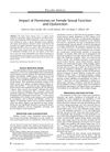 Impact of Hormones on Female Sexual Function and Dysfunction