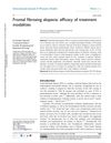 Frontal Fibrosing Alopecia: Efficacy of Treatment Modalities