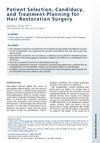Patient Selection, Candidacy, and Treatment Planning for Hair Restoration Surgery