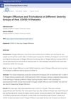 Telogen Effluvium and Trichodynia in Different Severity Groups of Post COVID-19 Patients
