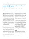 Successful Hair Transplantation for Treatment of Acquired Temporal Triangular Alopecia