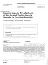 Rapunzel Alopecia: A Peculiar Form of Non-Marginal Traction Alopecia Secondary to Excessively Long Hair