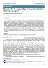Microneedles: A New Paradigm in Transdermal Delivery of Therapeutic Agents