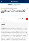 Trichology to Predict Efficacy of Scalp Cooling: New Pathologic Insights Besides Encouraging Clinical Results