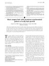 Short Anagen Hair With Persistent Synchronized Pattern of Scalp Hair Growth