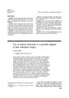Use of Topical Minoxidil as a Possible Adjunct to Hair Transplant Surgery