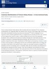 Cutaneous Manifestations of Chronic Kidney Disease: A Cross-Sectional Study