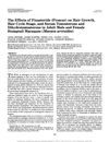 The Effects of Finasteride on Hair Growth, Hair Cycle Stage, and Serum Testosterone and Dihydrotestosterone in Adult Male and Female Stumptail Macaques
