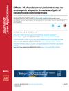 Effects of Photobiomodulation Therapy for Androgenic Alopecia: A Meta-Analysis of Randomized Controlled Trials