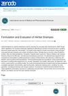 Formulation and Evaluation of Herbal Shampoo