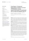 Case Report: Compound Heterozygous Variants in LSS and TSPEAR Genes Causing Hypotrichosis Type 14 Complicated with Ectodermal Dysplasia Type 14