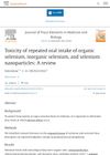 Toxicity of Repeated Oral Intake of Organic Selenium, Inorganic Selenium, and Selenium Nanoparticles: A Review