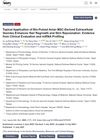 Topical Application of Bio-Pulsed Avian MSC-Derived Extracellular Vesicles Enhances Hair Regrowth and Skin Rejuvenation: Evidence from Clinical Evaluation and miRNA Profiling