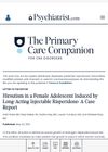 Hirsutism in a Female Adolescent Induced by Long-Acting Injectable Risperidone