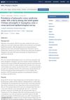 Prevalence of Polycystic Ovary Syndrome Under NIH Criteria Among Tenth-Grade Chinese Schoolgirls in Guangzhou Area: A Cross-Sectional Epidemiological Survey