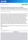 Preparation And Evaluation Of Herbal Shampoo Using Bhringraj, Amla, And Aloe Vera
