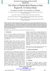 The Effect of Platelet Rich Plasma on Hair Regrowth: A Clinical Study