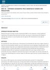 Statewide Geographic Price Variation of Generic BPH Medications