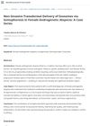Non-Invasive Transdermal Delivery of Exosomes via Iontophoresis in Female Androgenetic Alopecia: A Case Series