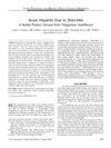 Acute Hepatitis Due to Shen-Min