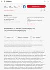 Maintenance of Barrier Tissue Integrity by Unconventional Lymphocytes