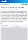 A Review on Polyherbal Hair Dye Cream