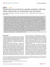 Platelet-Derived Growth Factor Signaling Modulates Adult Hair Follicle Dermal Stem Cell Maintenance and Self-Renewal