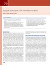 Surgical Techniques for Forehead and Brow Lifting