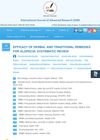 Efficacy of Herbal and Traditional Remedies for Alopecia: Systematic Review