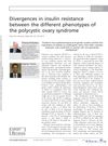 Divergences in Insulin Resistance Between the Different Phenotypes of Polycystic Ovary Syndrome