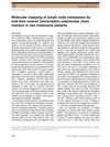 Molecular Mapping of Lymph Node Metastases by Real-Time Reverse Transcription Polymerase Chain Reaction in Two Melanoma Patients