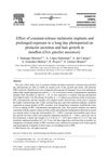Effect of Constant-Release Melatonin Implants and Prolonged Exposure to a Long Day Photoperiod on Prolactin Secretion and Hair Growth in Mouflon (Ovis Gmelini Musimon)