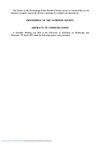 Abstracts of Communications