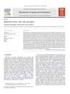 Replicative Stress, Stem Cells, and Aging