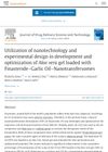 Utilization of Nanotechnology and Experimental Design in Development and Optimization of Aloe Vera Gel Loaded with Finasteride-Garlic Oil-Nanotransfersomes