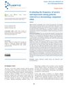 Evaluating the Frequency of Anxiety and Depression Among Patients Referred to a Dermatology Outpatient Clinic