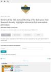 Review of the 16th Annual Meeting of the European Hair Research Society: Highlights Relevant to Hair Restoration Physicians