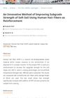 An Innovative Method of Improving Subgrade Strength of Soft Soil Using Human Hair Fibers as Reinforcement