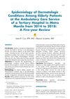Epidemiology of Dermatologic Conditions Among Elderly Patients at the Ambulatory Care Service of a Tertiary Hospital in Metro Manila from 2014 to 2018: A Five-Year Review