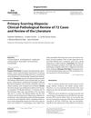 Primary Scarring Alopecia: Clinical-Pathological Review of 72 Cases and Literature Review