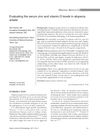Evaluating the Serum Zinc and Vitamin D Levels in Alopecia Areata