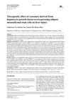 Therapeutic Effect of Exosomes Derived from Hepatocyte-Growth-Factor-Overexpressing Adipose Mesenchymal Stem Cells on Liver Injury