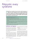 Polycystic Ovary Syndrome: An Overview