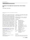 Distribution of Glycolipid and Unsaturated Fatty Acids in Human Hair